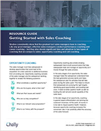 Getting Started with Sales Coaching