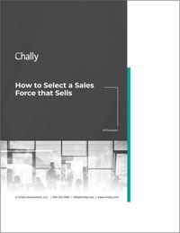 How to select a sales force that sells